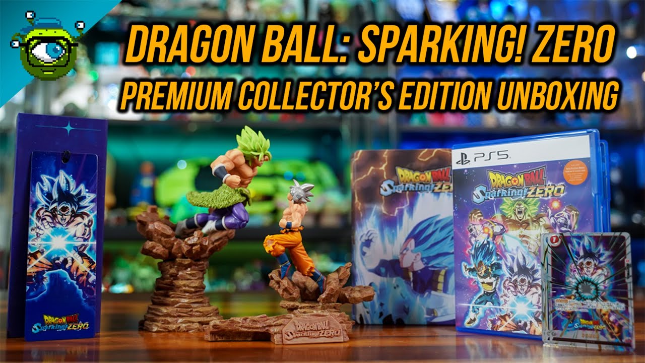 Распаковка Dragon Ball: Sparking! Zero Premium Collector's Edition (PS5)