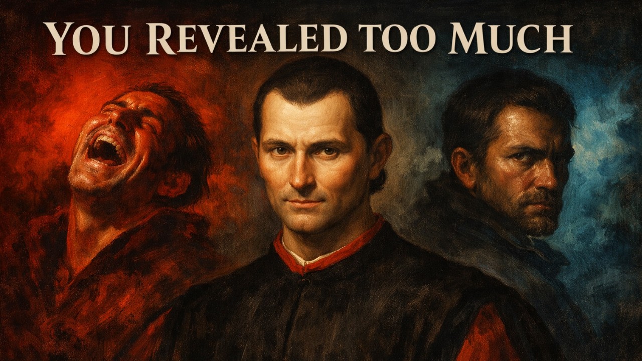 They Never Disrespected You. They Measured You — Machiavelli Was Right