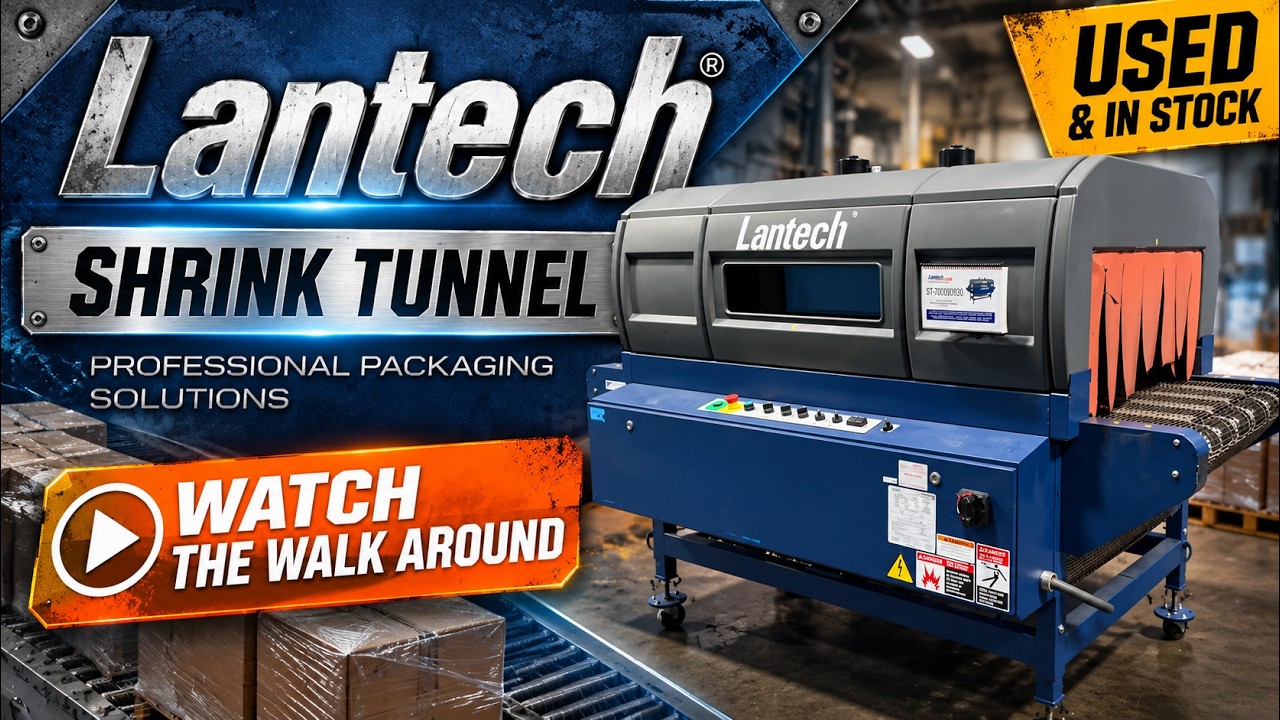 HGR24 - Used Lantech Shrink Tunnel | Packaging Equipment Walk Around