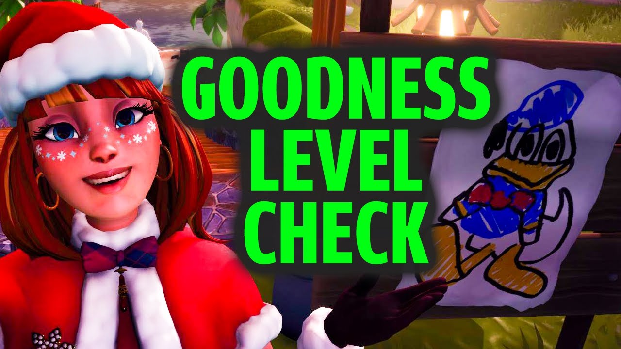 Goodness Level Check Quest - Dreamlight Valley (Hidden Requirements for Stitch Level 2)