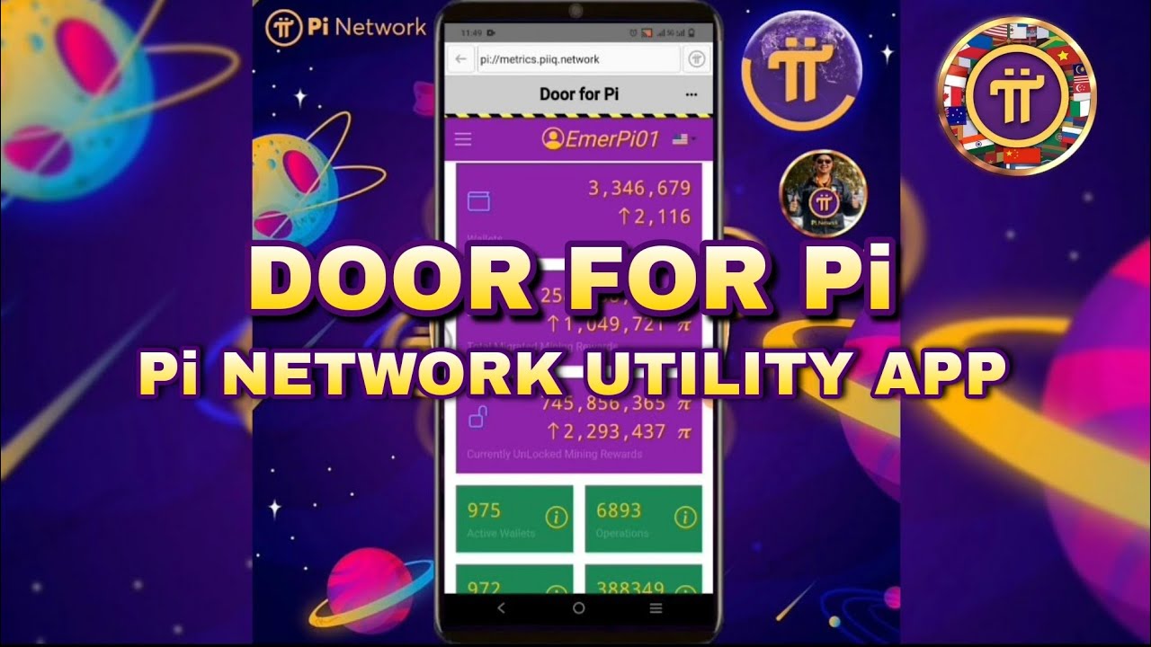 Door For Pi or Pi Door - A Pi Network Utility Application