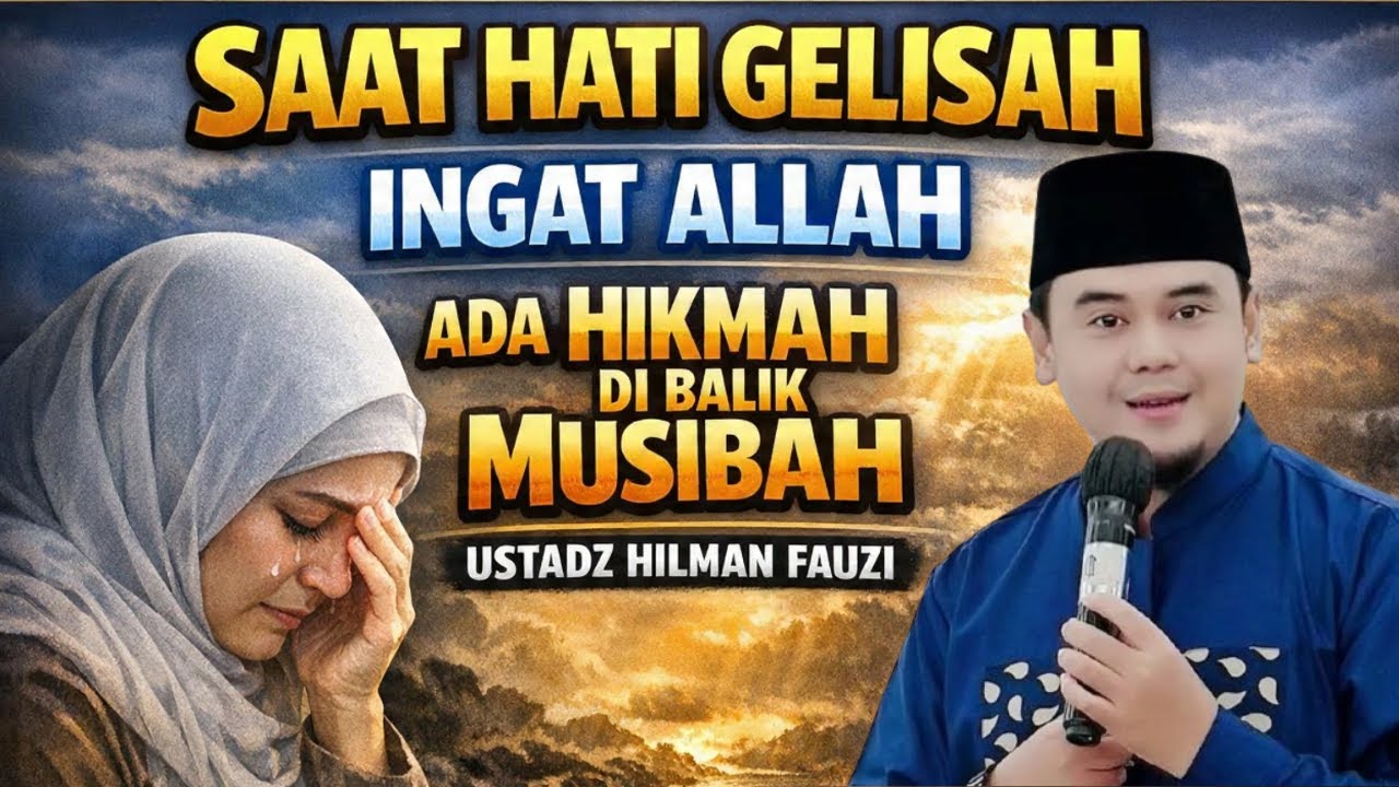 HIKMAH DI BALIK MUSIBAH: SAAT GELISAH JUSTRU MEMBUAT KITA LEBIH TAAT | USTADZ HILMAN FAUZI