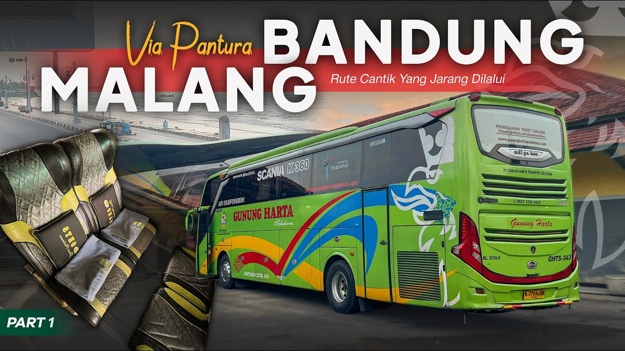 BOSEN DENGAN JALAN TOL? BUS INI BISA JADI SOLUSINYA👌🏼 | Trip Report Bus Gunung Harta #1