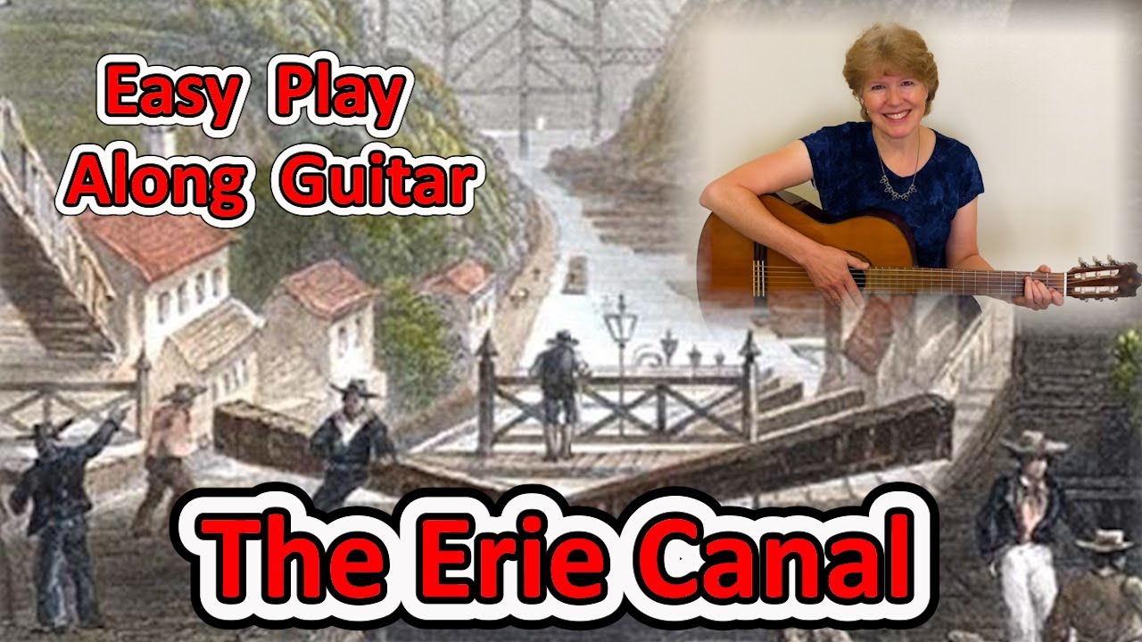 Erie Canal (Play Along Beginner Guitar)