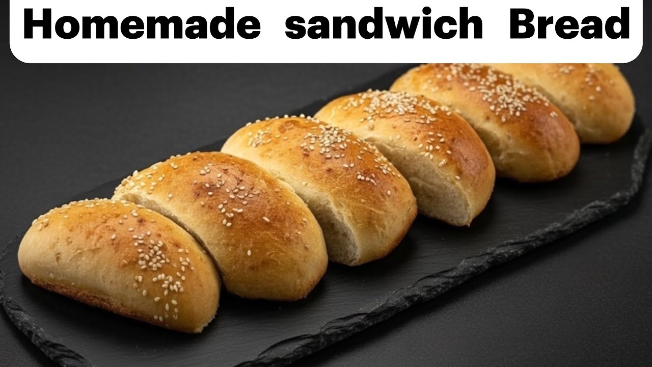 Soft sandwich bread | easy homemade recipe