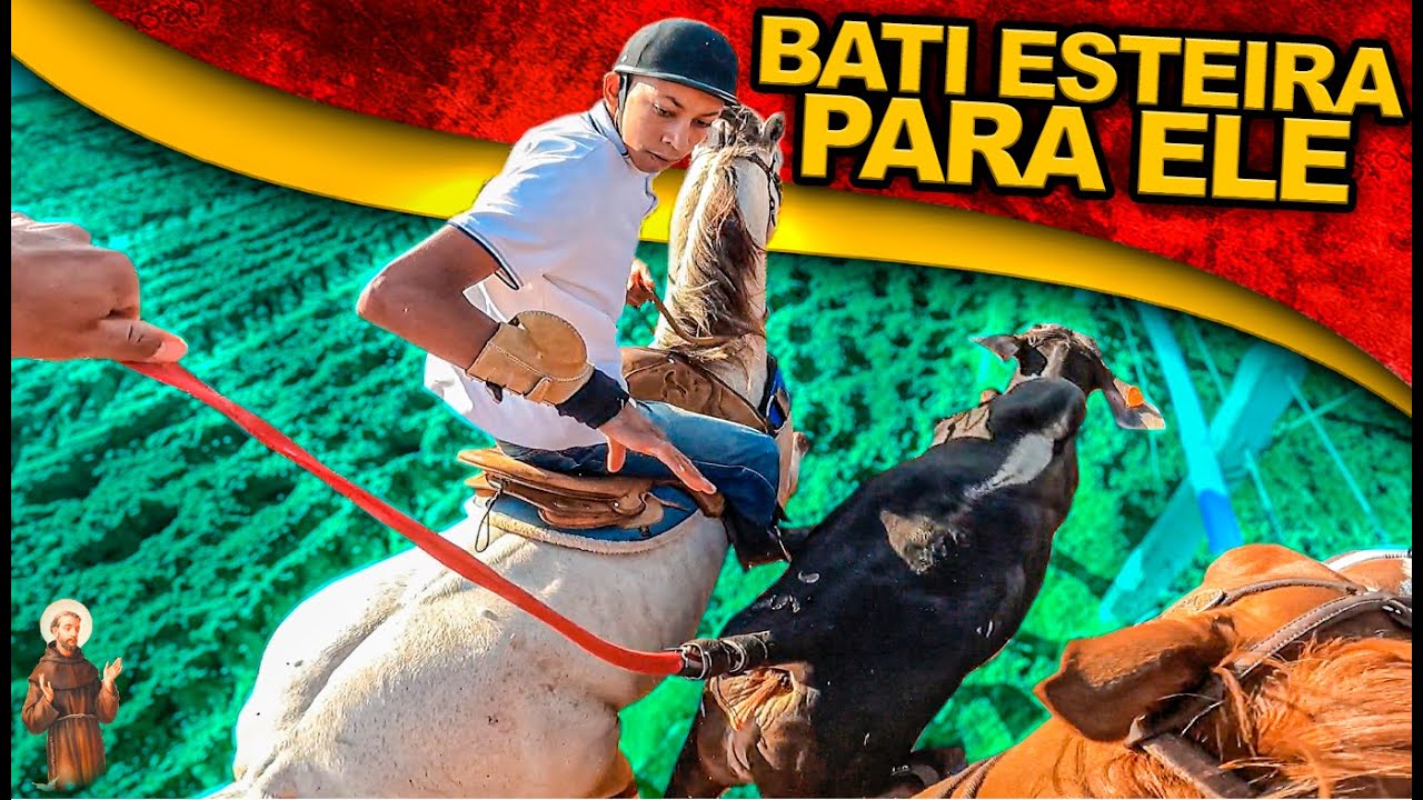 Bati esteira para ele na Vaquejada