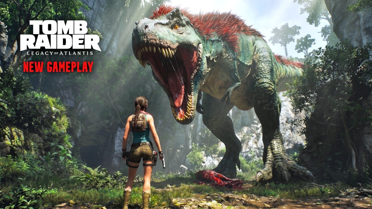 TOMB RAIDER LEGACY OF ATLANTIS Gameplay Demo 4K (No Commentary)