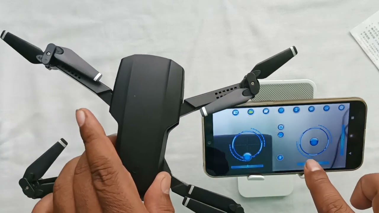 COMO CONECTAR A CÂMERA E PILOTAR O DRONE E99 PRO2 SOMENTE PELO CELULAR.