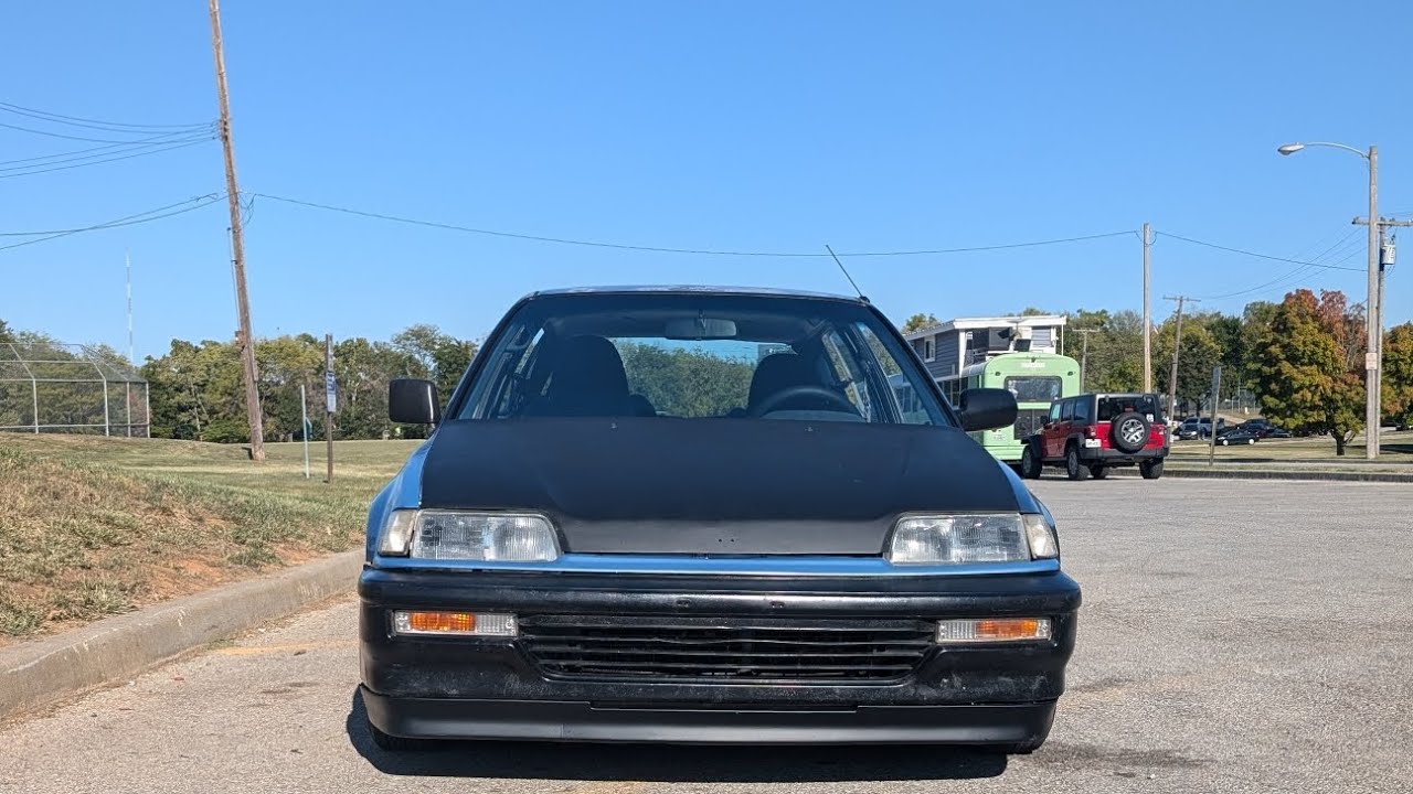 Swapping crx dash in to civic ef  