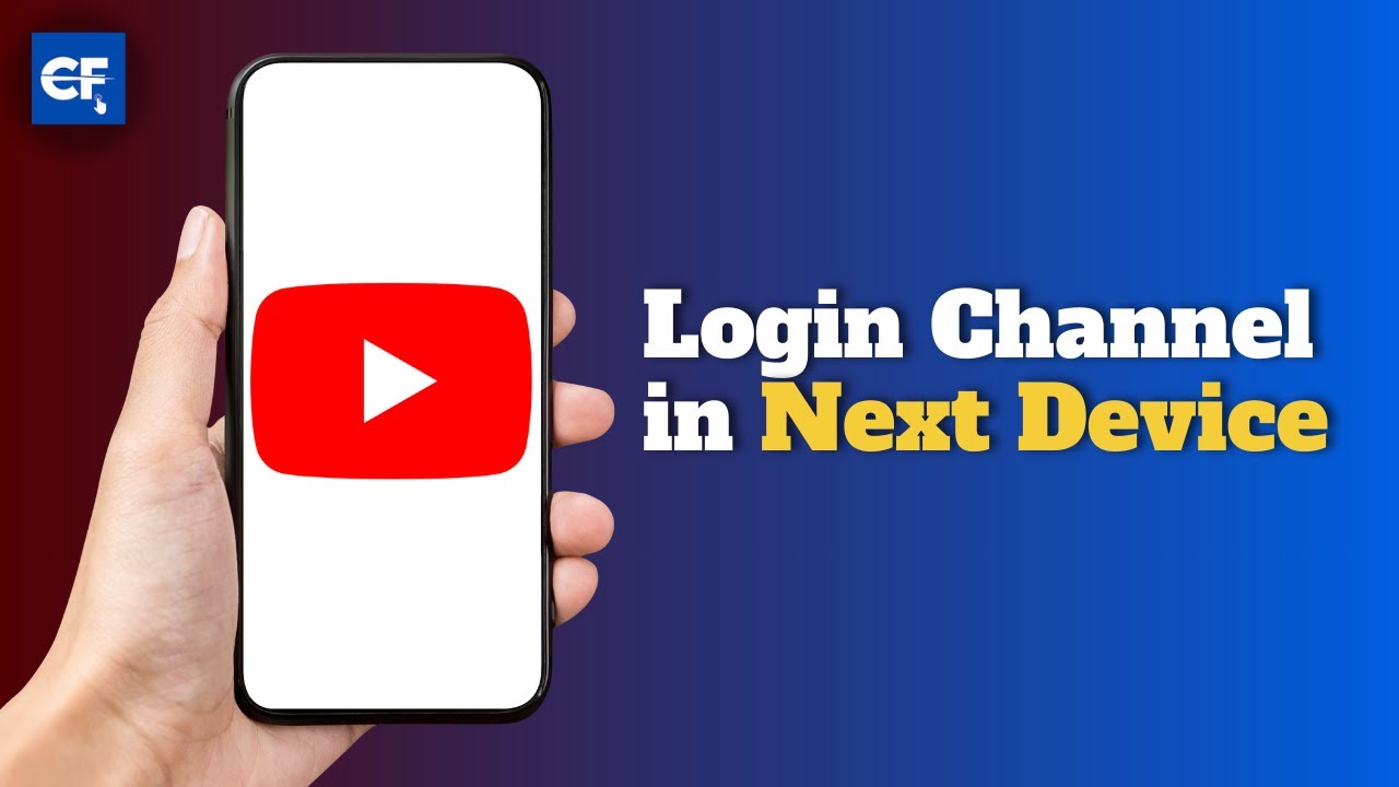 How to Login your Youtube Channel in Another phone