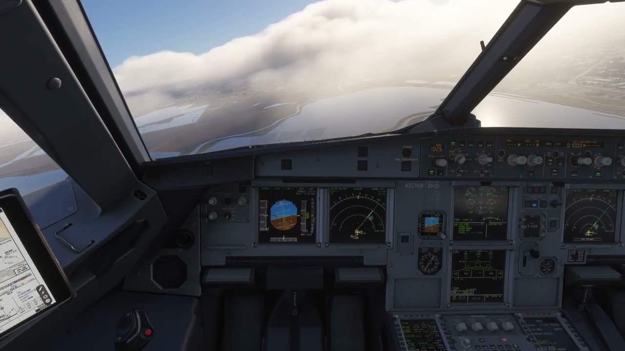 FS 2024 Fenix A320 San Jose RTX 5070 7800X3D
