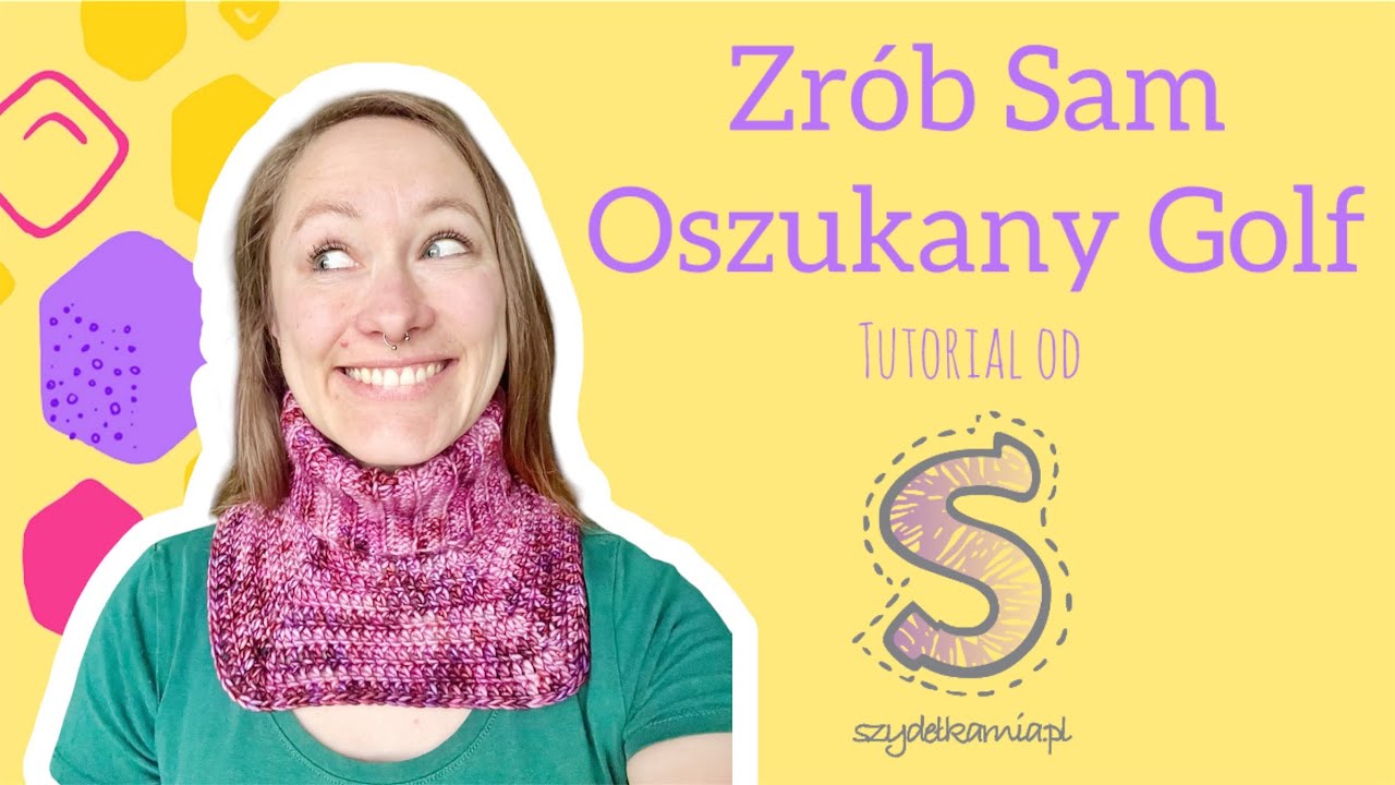 Zrób Sam na szydełku ☆ Oszukany Golf ☆ tutorial krok po kroku