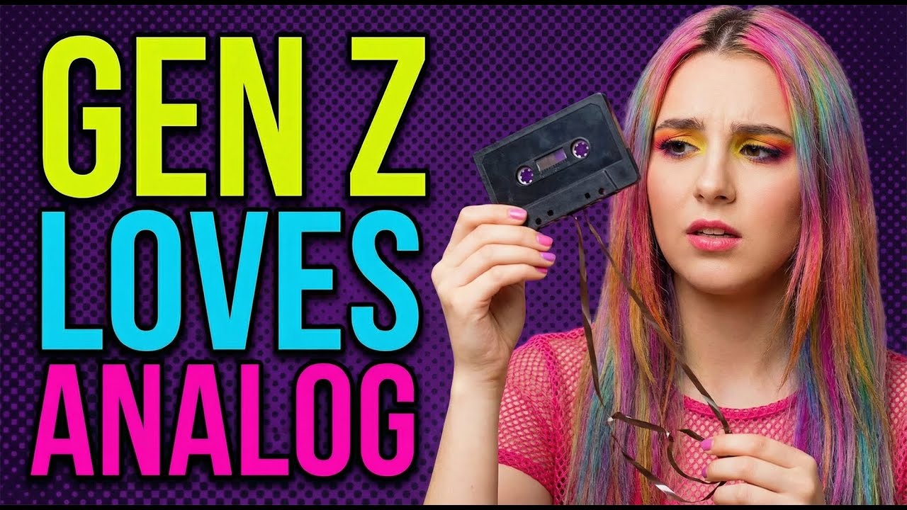 Gen Z Loves ANALOG Tech So Much They Carry ANALOG BAGS with Them?! | Clownfish TV