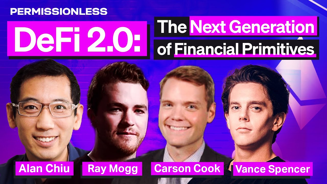 DeFi 2.0: The Next Generation of Financial Primitives | Tokemak, Boba, Tracer, Vance Spencer