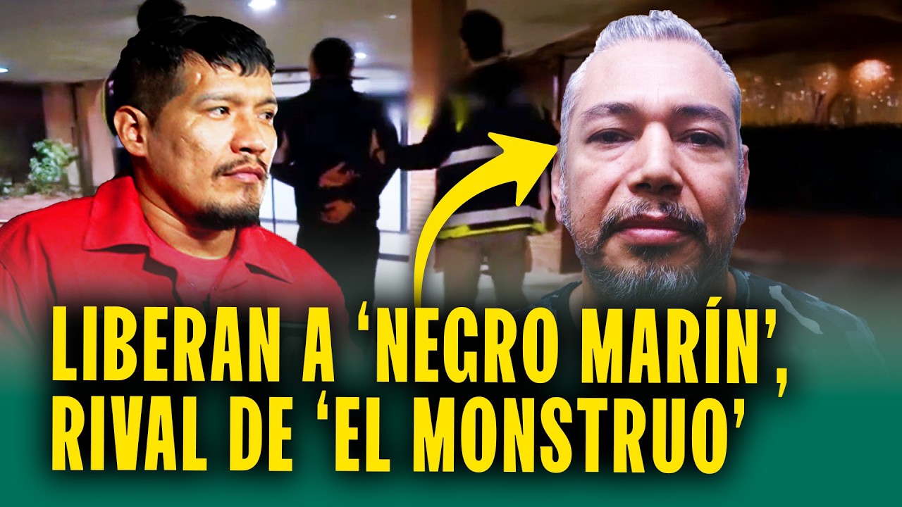 De ser el más buscado a quedar en libertad: Liberan a 'Negro Marín', el rival de 'El Monstruo'