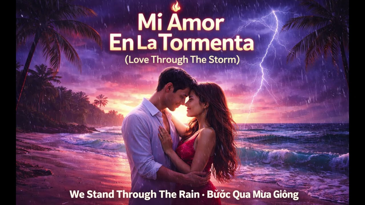 Love thru the storm 💔➡️❤️Buoc Qua Mua Giong | Bilingual EN-VI Reggaeton × EDM