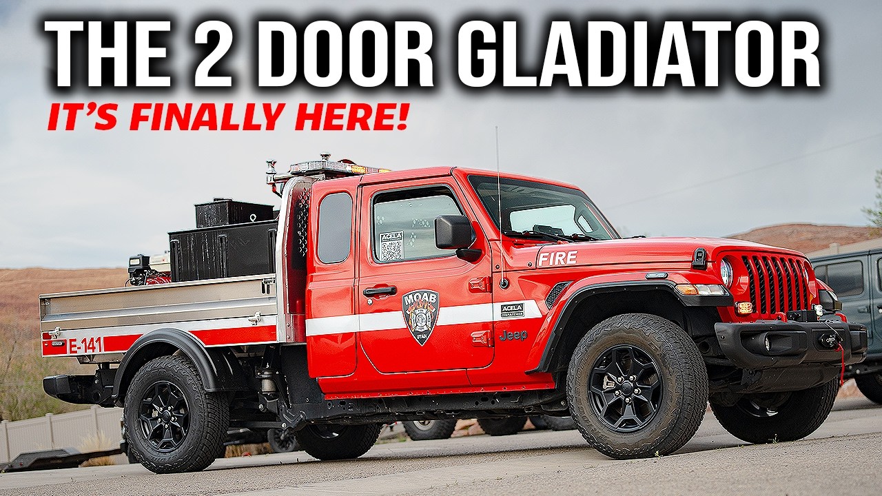 The 2 Door Jeep Gladiator is finally here!