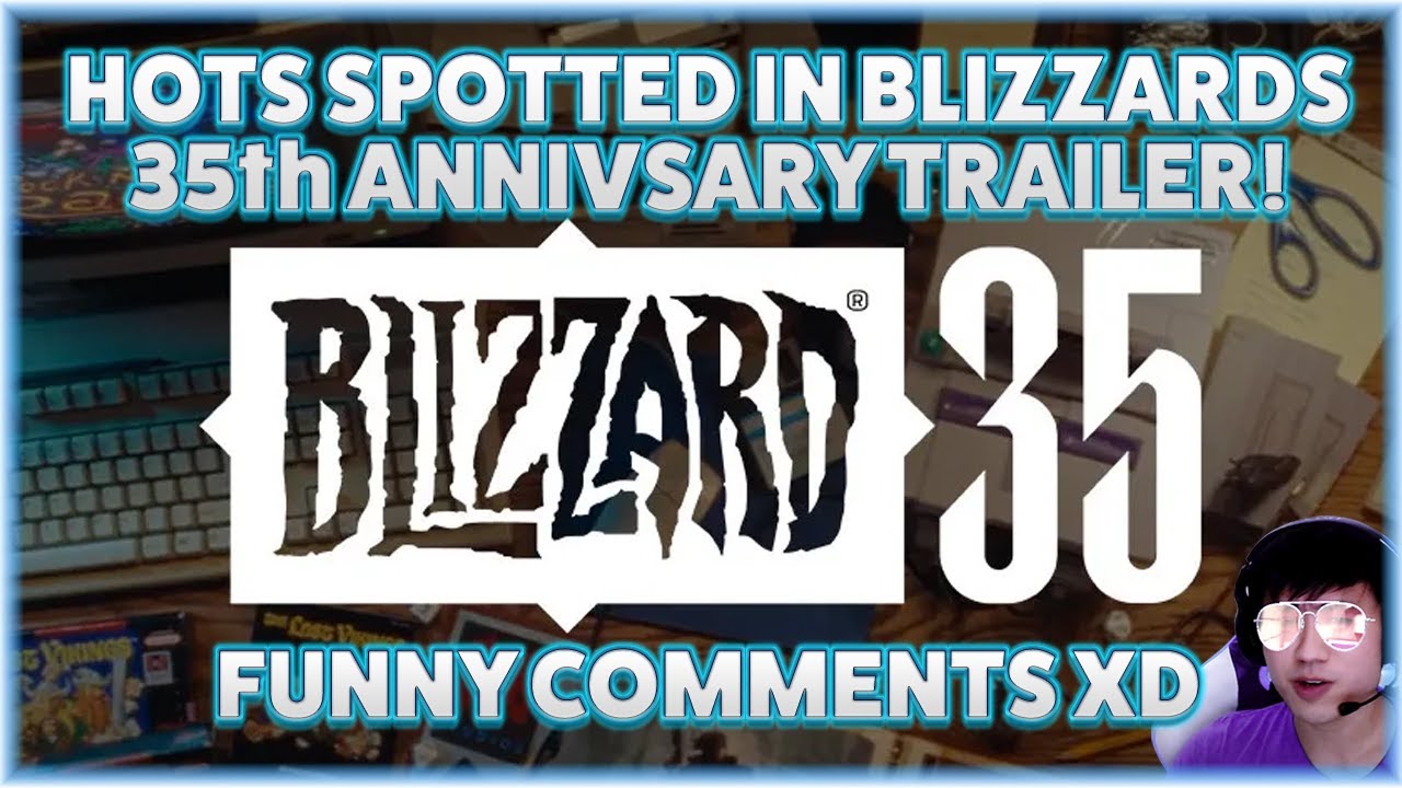 В трейлере к 35-летию Blizzard замечены самые интересные персонажи! Забавные комментарии xD