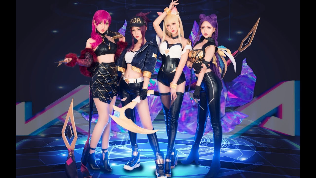 【League of Legends】K/DA - POP/STARS MV Cosplay Dance Cover by 波利花菜园(BoliFlowerGarden)