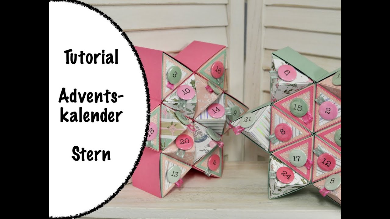 Adventskalender 'Stern' | viele Dreiecke :) | Stampin' Up!
