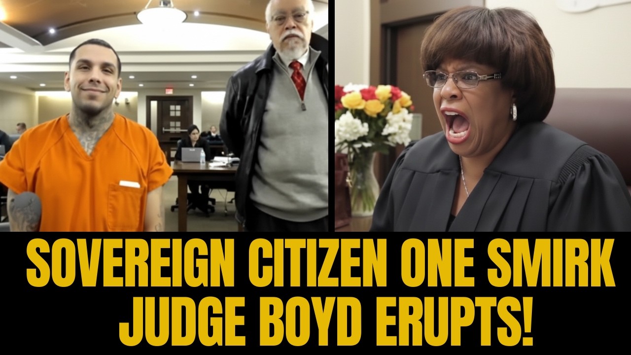 Sovereign Citizen Smirks at Sentencing — Judge Stephanie Boyd Sends Him Straight to Jail