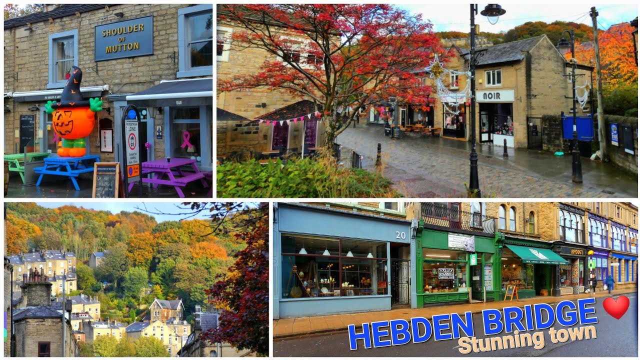 A tour of HEBDEN BRIDGE its really beautiful town