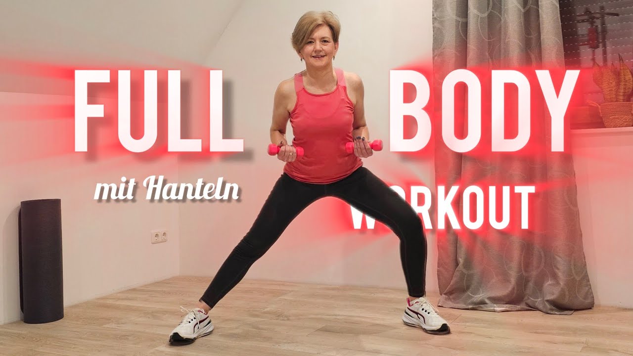 Full Body Workout // Ganzk&ouml;rpertraining // mit Hanteln // Тренировка всего тела