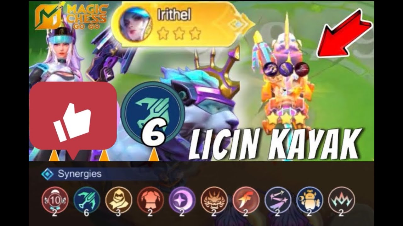 MAGIC CHESS GO GO ,POPULAR SERNERGY SESSION 4 |IRITHEL HYPER CARRY GAME| #magicchessgogo