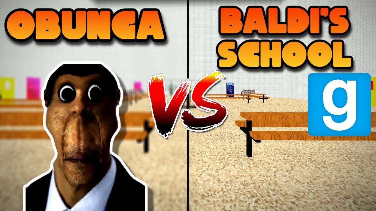 Obunga Nextbot VS Baldi Map