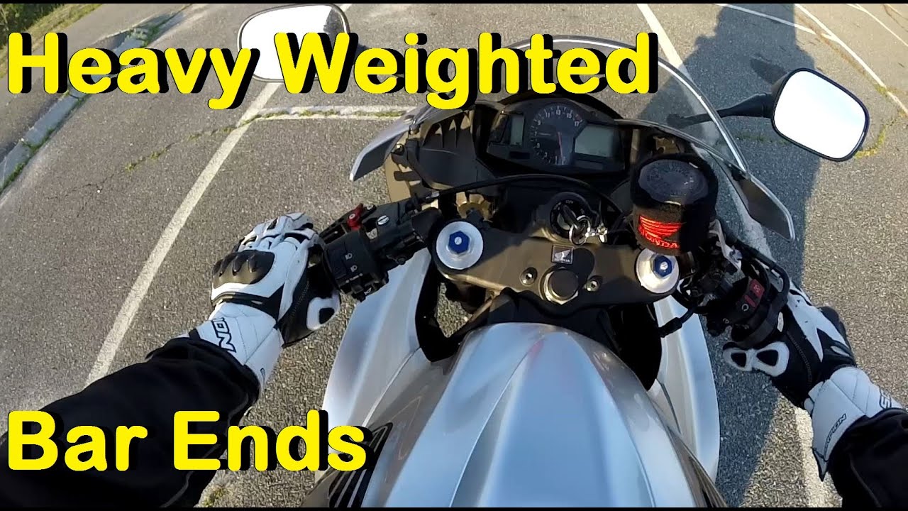 CBR 600rr Weighted Bar ends