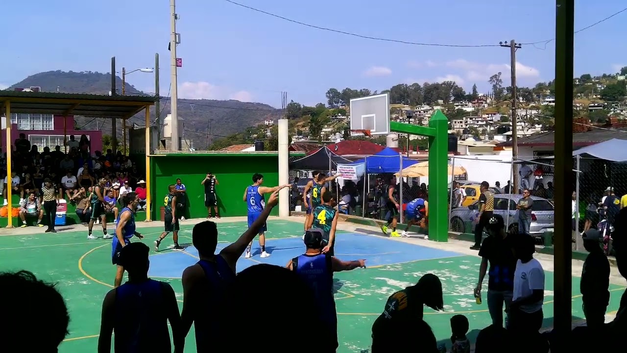 Final de basketobll 2' cuarto Villa de Colorines, estado de Mexico, Mexico 2024