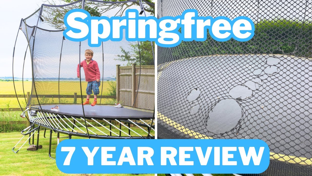 7 Year Springfree Trampoline Review - Are They Worth The Money? 092 Large Oval