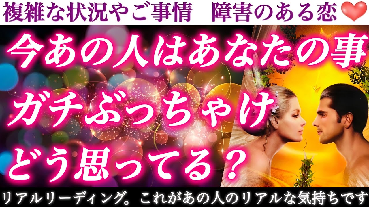 【爆弾発言連発】赤裸々すぎてこちらが照れちゃいました🫣💕今あの人はあなたの事ガチぶっちゃけどう思ってる？