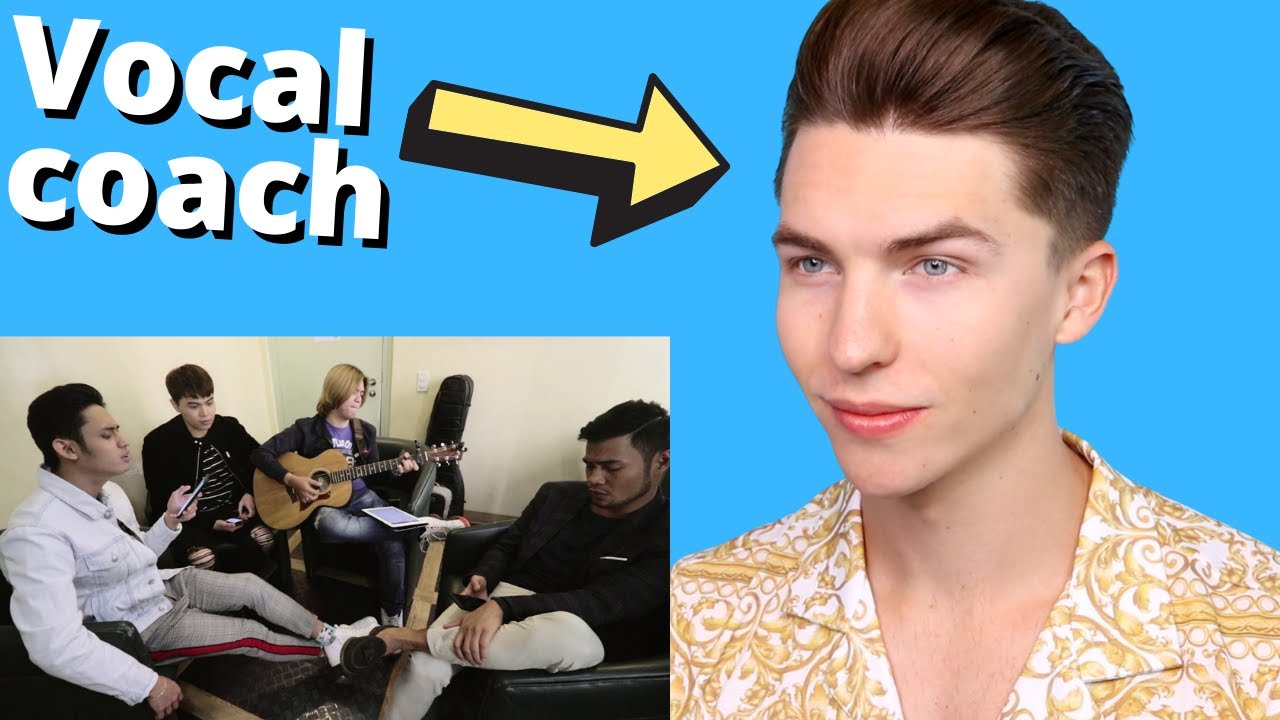 VOCAL COACH Justin Reacts to On Bended Knee - Bugoy Drilon, Daryl Ong, Michael Pangilinan (BUDAKHEL)