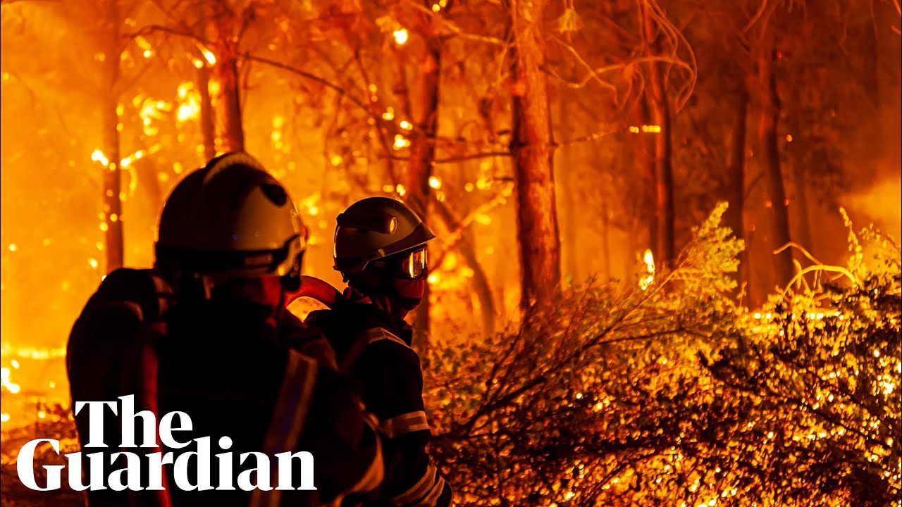 EU firefighters rally as wildfire burns in south of France
