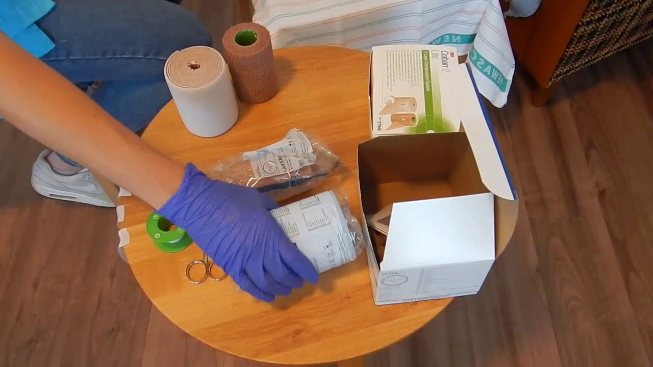 Instructiefilmpje Coban/Coflex zwachtelen