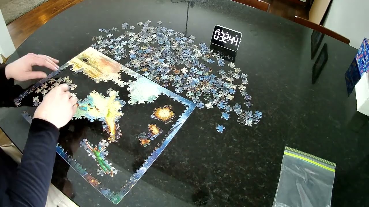 500 Piece Puzzle Timelapse - March 14th, 2026