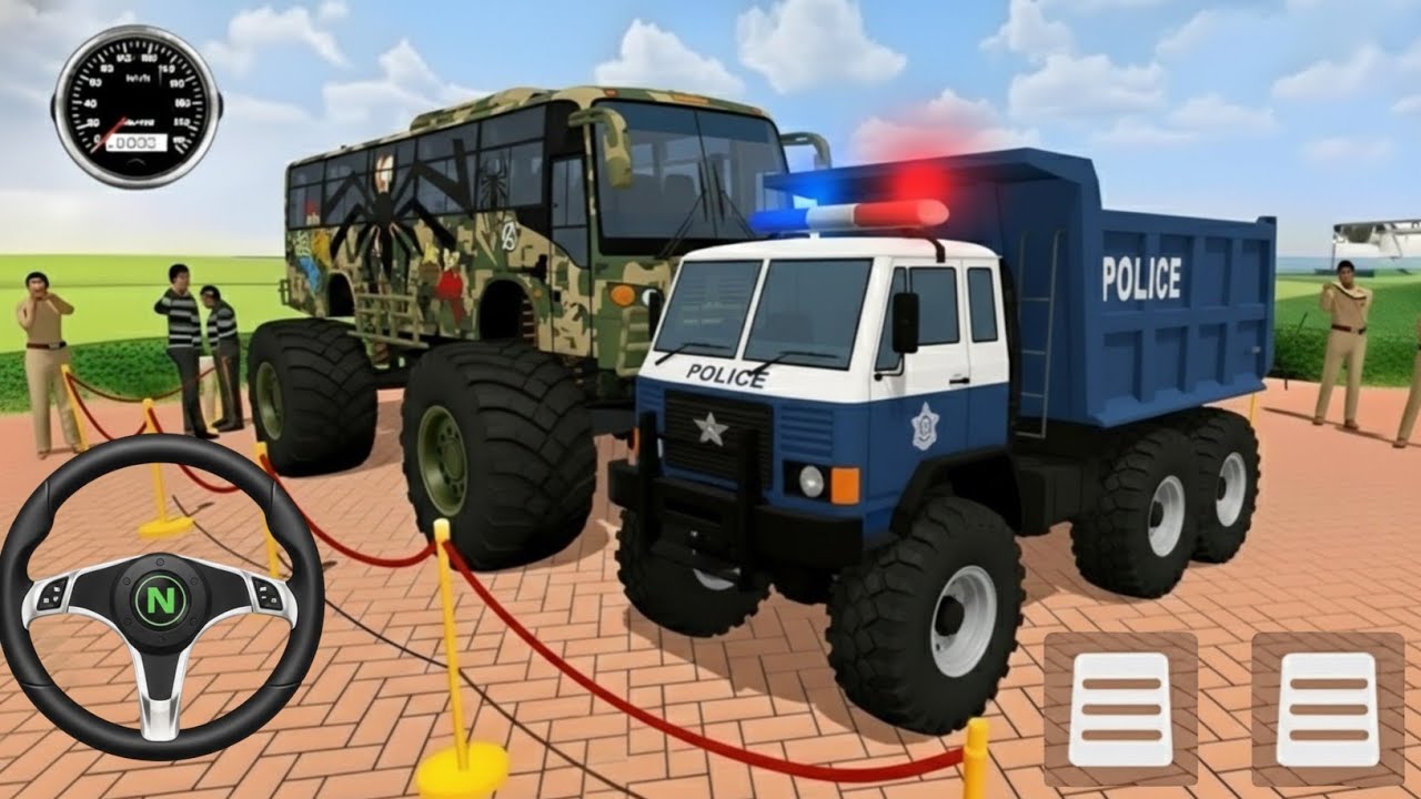 Indian Thift Auto Simulator😍Indian Showroom Purchase😲 Modified Lexiry New Police DumperAnd Car🥳 Game
