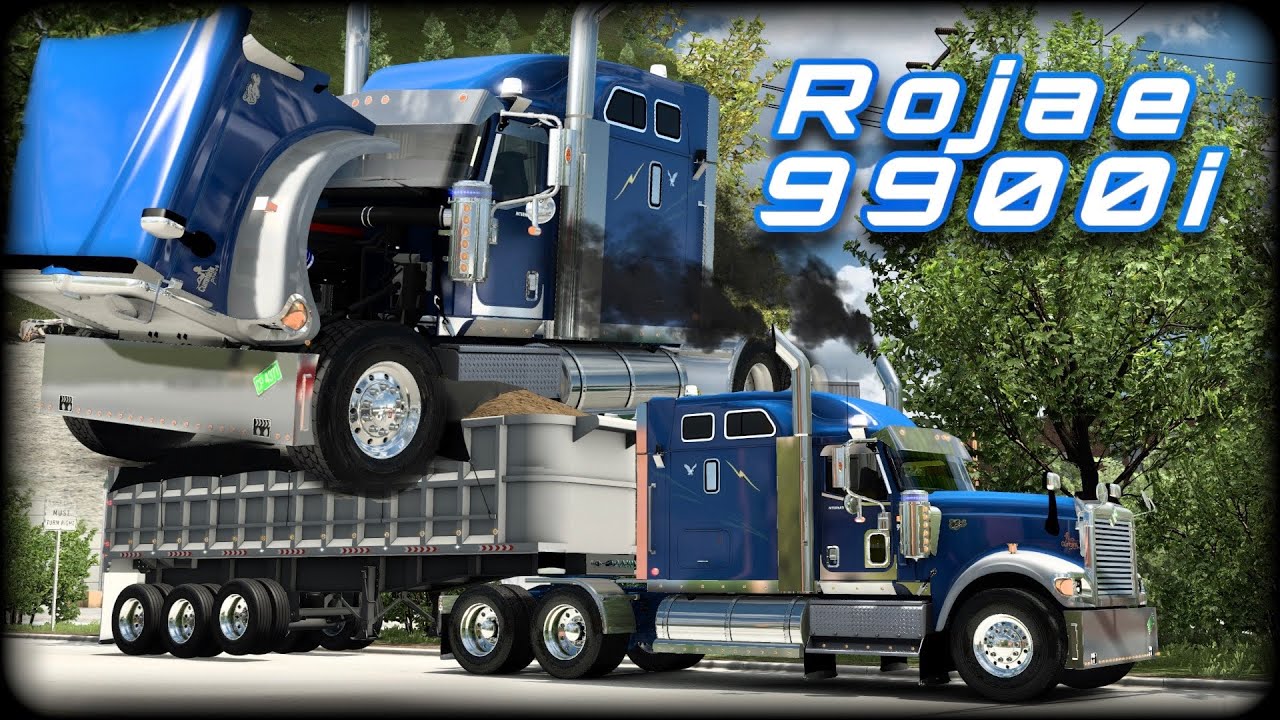 Custom International 9900i in American Truck Simulator