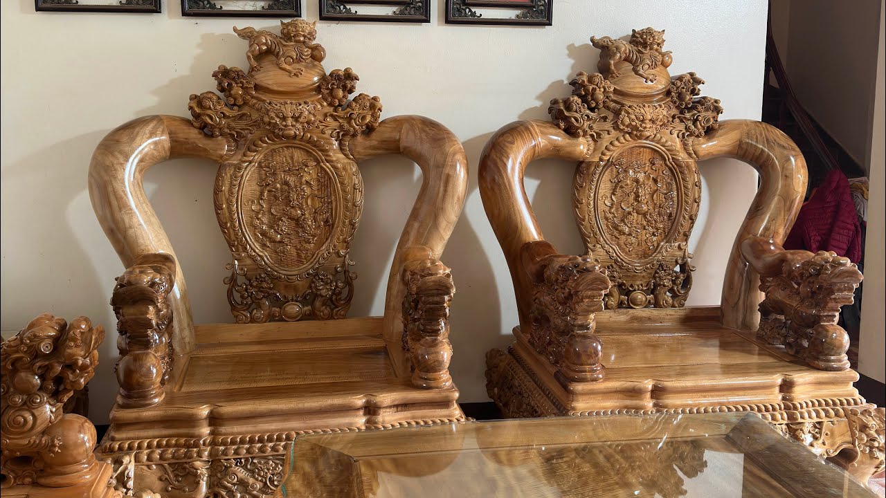 KHỦNG QUÁ “ nghê đỉnh Tay 20 vừa ra lò các bác ạ ! 10 món  ( bàn ghế gỗ lát chun). Lh e 0984003997