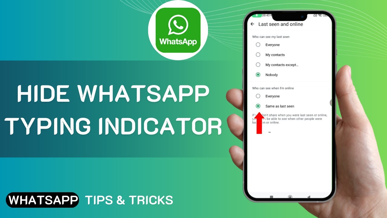 Hide WhatsApp Typing Indicator &mdash; Step-by-Step Guide 2025