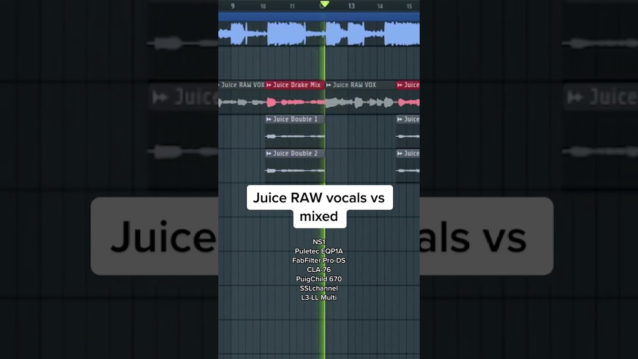 Juice WRLD Authentic Vocal Mix - REAL VOCALS - Template in description