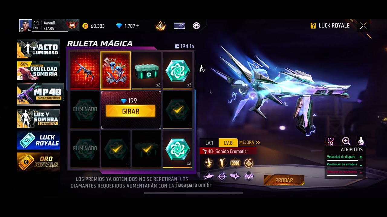 Así fue como se saqué la MP40 Cromática con solo ??? Diamantes😮