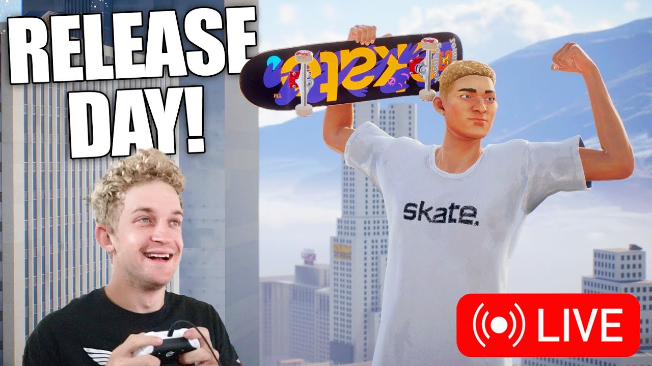 SKATE. IS FINALLY HERE! Release day LIVE!
