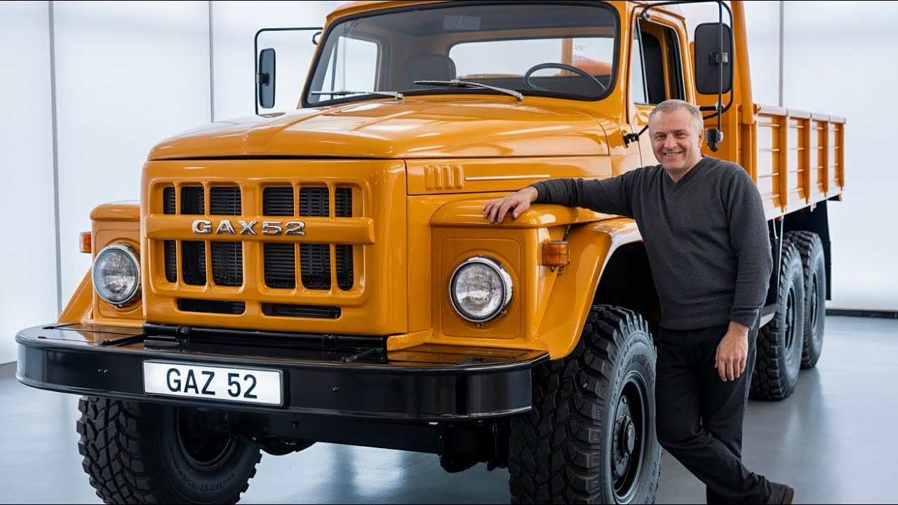 ГАЗ 52 2026 года &mdash; возвращение русской легенды! | Первый взгляд