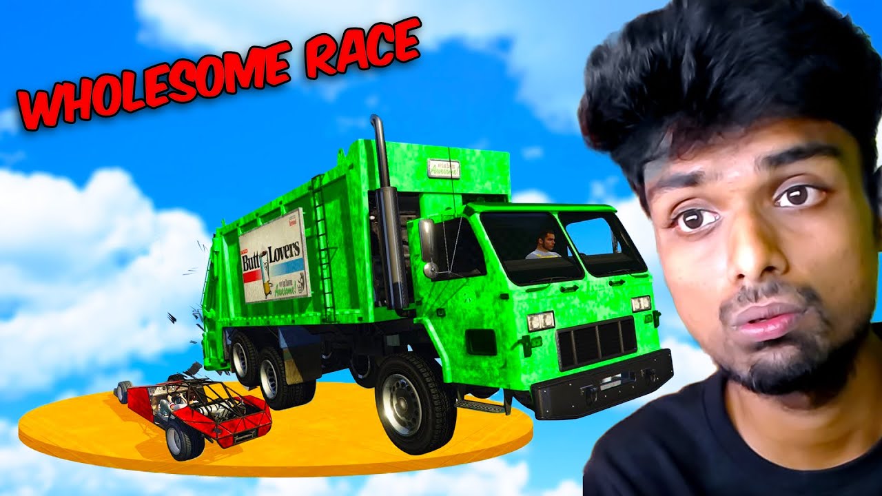 Wholesome Truck Race 🥳- GTA 5 Funny Moments - ROCKY Tamil Gaming