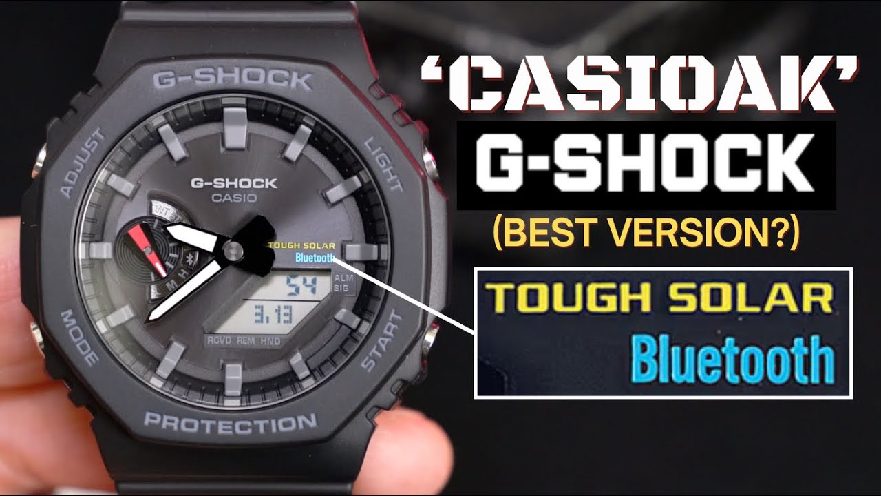 Мой новый фаворит G-SHOCK? GA-B2100 «CASIOAK» — это серьёзно!