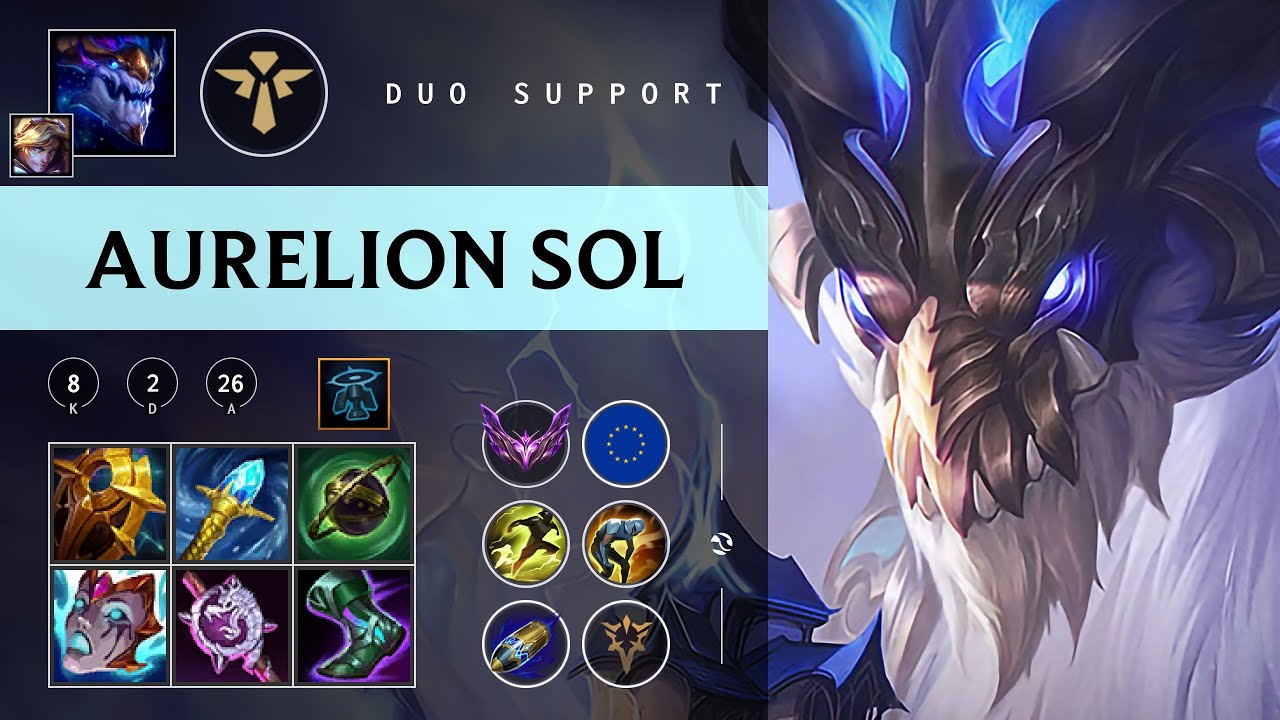 Aurelion Sol Support vs Yuumi - EUW Master Patch 26.01