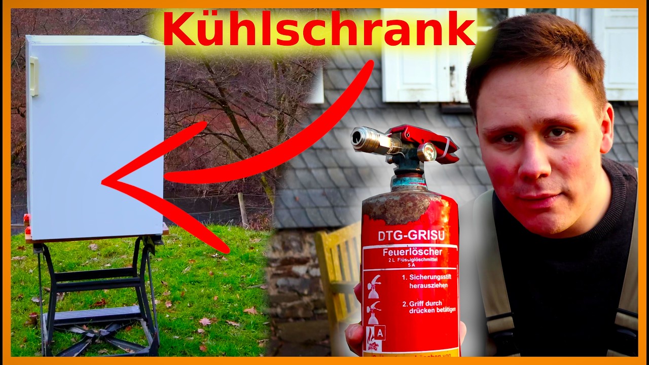 15 BAR aus dem KÜHLSCHRANK! (+RaketenTEST) 😱 Kompressor für unter 20€ gebaut