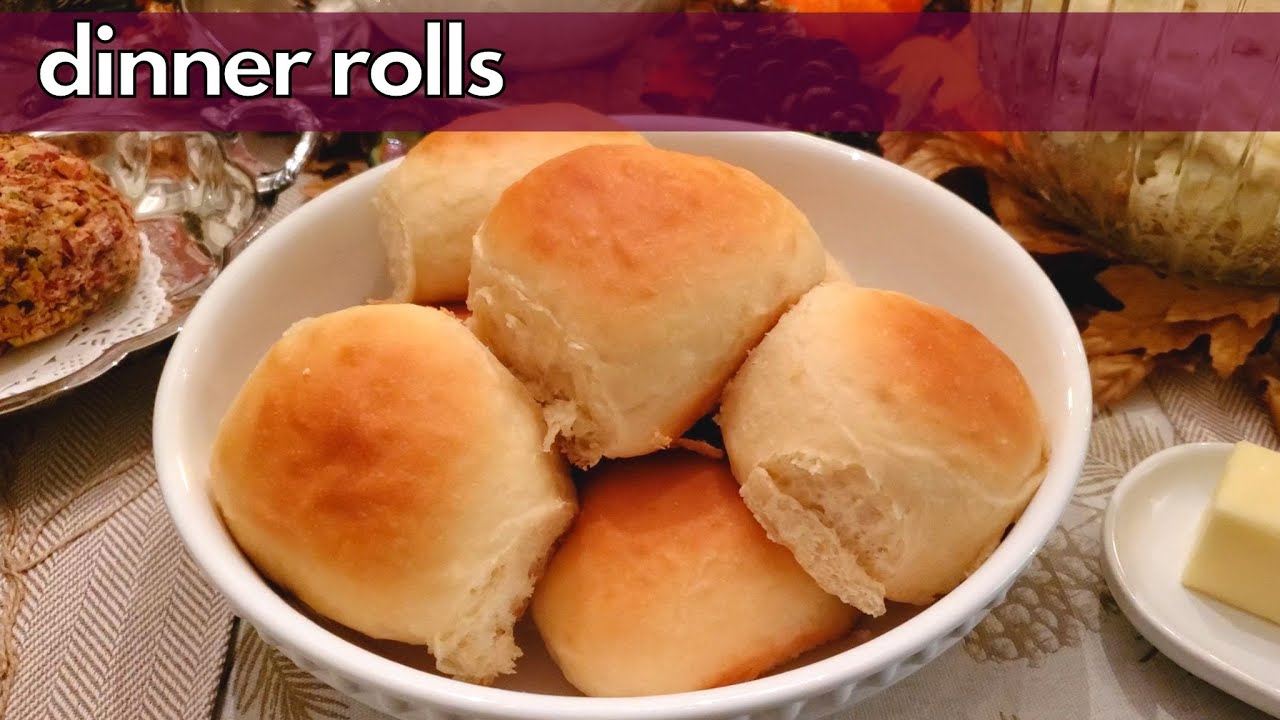 The Easiest Dinner Rolls You'll Ever Make! | Super Soft and Fluffy Thanksgiving Dinner Rolls!
